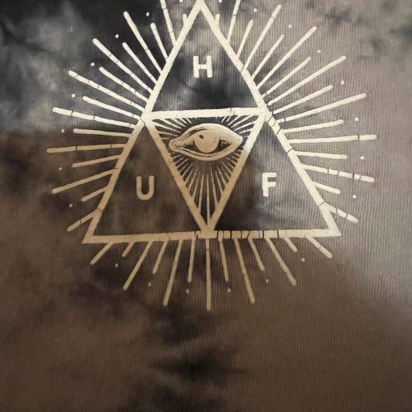 Huf 100% cotton seeing eye t shirt - Picture 6 of 9